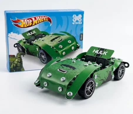 Auto Hullk (Ensamble) (Tipo Mecano)